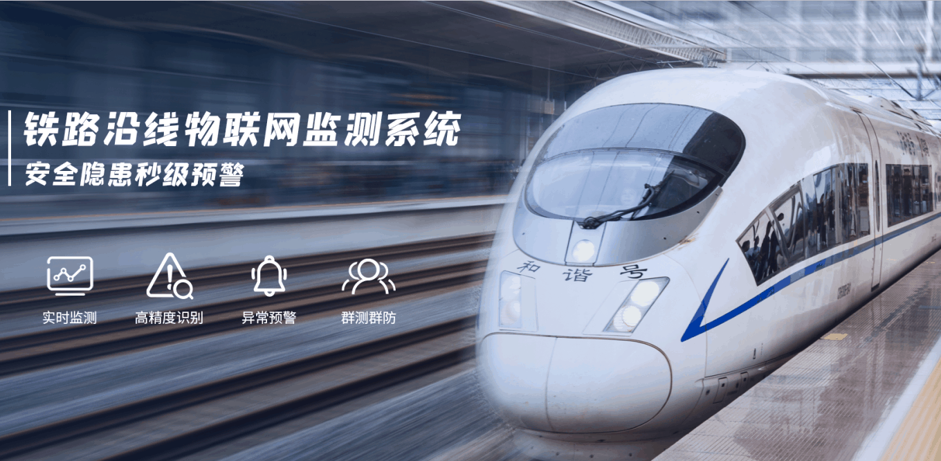 四信鐵路沿線安全監(jiān)測系統，安全隱患秒級預警